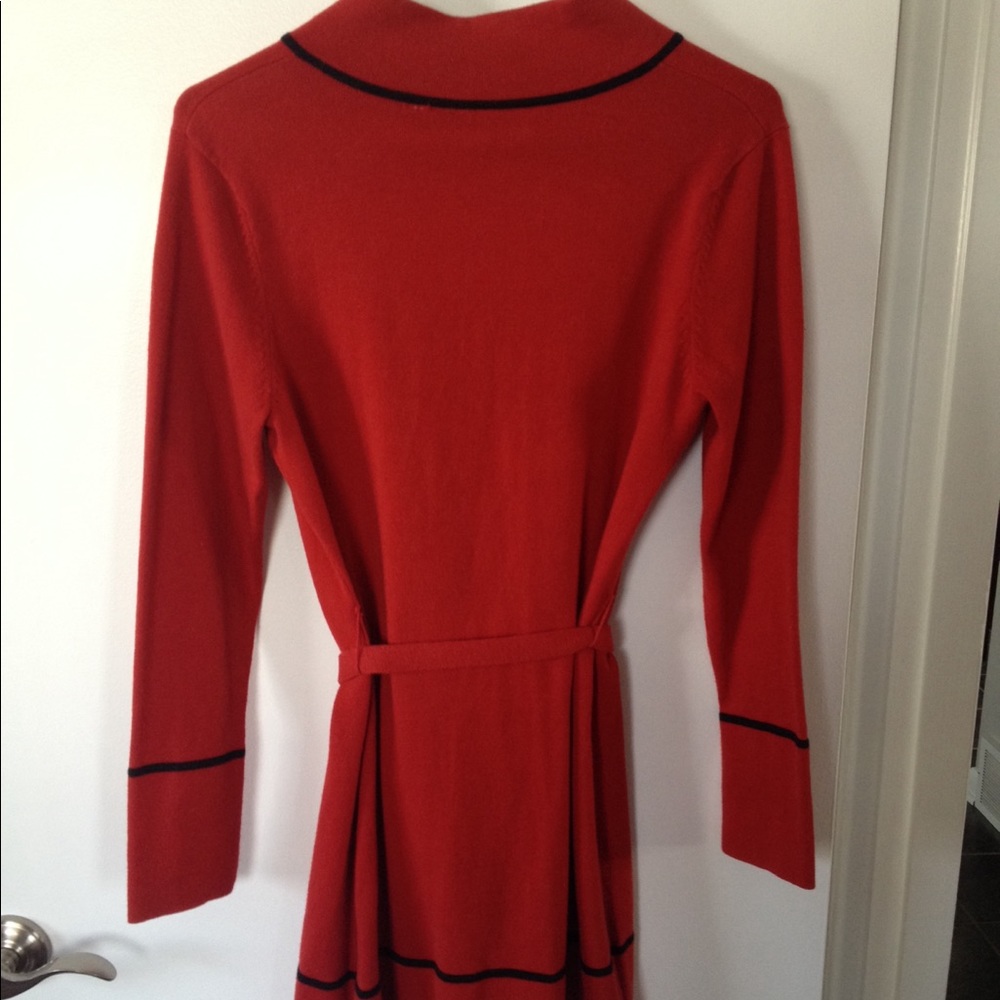 FALLS CREEK- LONG ZIP UP SWEATER JACKET WITH BELT - Picture 2 of 8